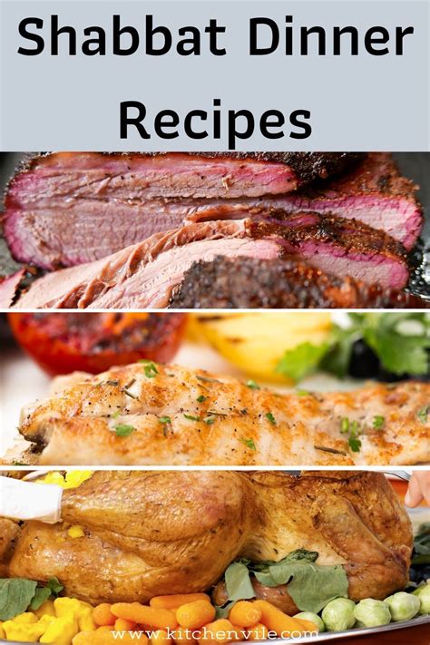 Kosher Recipes For Shabbat: Shabbat and Passover Dinner ...