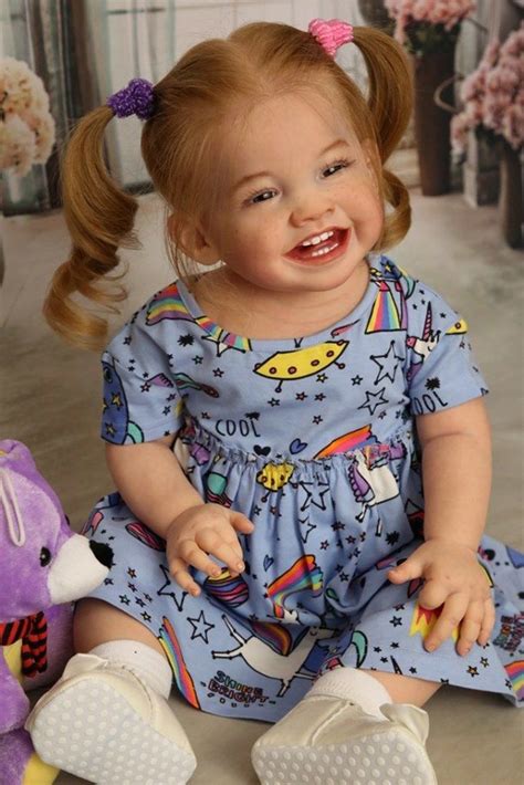Mila Reborn Vinyl Toddler Doll Kit By Ping Lau Reborn Child Reborn