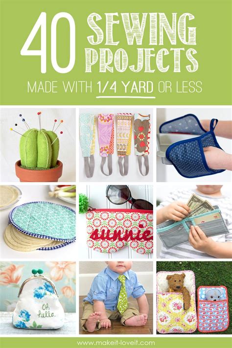 40 Sewing Projects Made With 14 Yard Or Less Make It And Love It