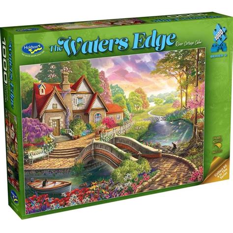 Holdson Puzzle The Waters Edge S2 1000pc River Cottage Calm