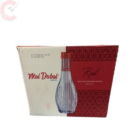Mai Dubai Glass Bottled Still Water 330 Ml Box Of 12 Pcs