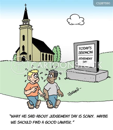 Judgement Day Cartoons And Comics Funny Pictures From Cartoonstock