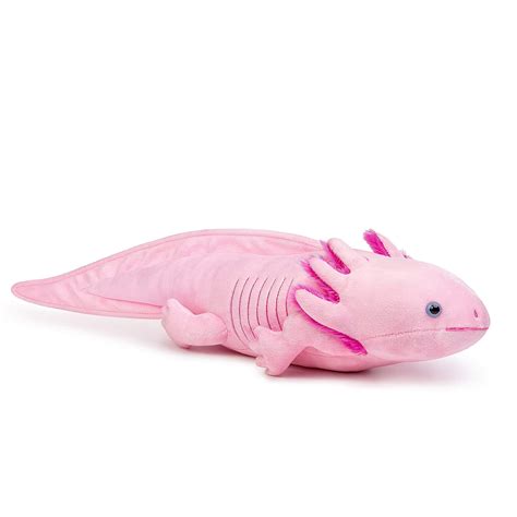 Buy Axolotl Plush Toy Simulation Pink Axolotl Fish Soft Creepy