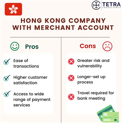 Hong Kong Company With Merchant Account Setup In 2021 Tetra Consultants