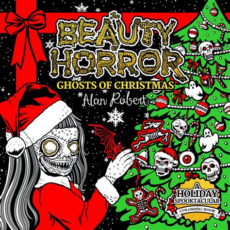 You're going to need a lot more red crayons. The Beauty of Horror: Ghosts of Christmas | Coloring Queen