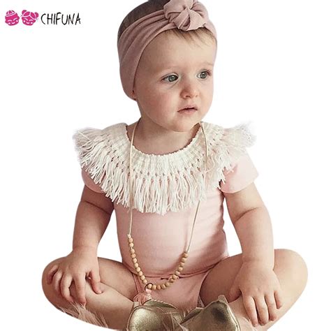 Chifuna 2018 New Fashion Baby Girl Rompers Summer Girls Clothing