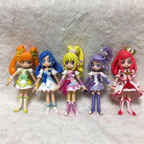 Glitter Force Doki Doki Precure Set Of 5 Figure Cure Doll Pretty Cure