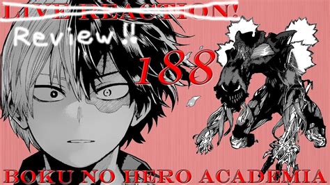 I Had To Discuss This One Boku No Hero Academia Chapter 188 Review Youtube