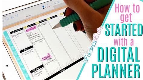 How To Get Started With A Digital Planner Ipad Pro Digital Planner