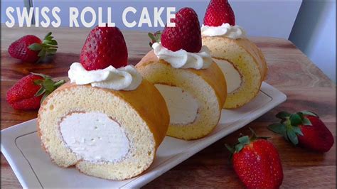 Resep Bolu Gulung Lembut Swiss Roll Cake Recipe Trivina Kitchen