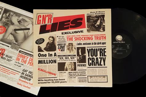 Guns N Roses G N R Lies Vinyl Rockstuff