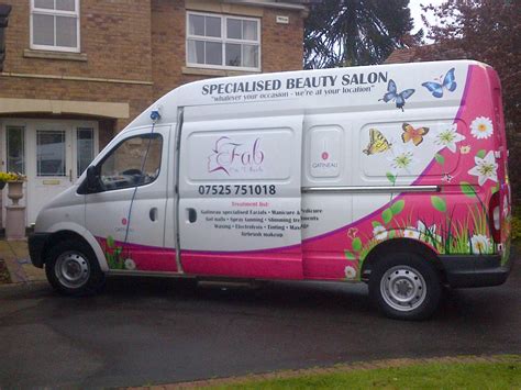 Mobile Beauty Van Conversion Example Sold In May 2013 To A Mobile