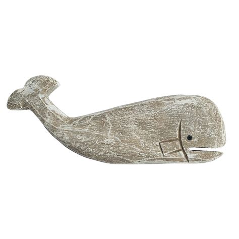 Buy Gum Rustic Wooden Carved Whale Op Statue Rustic Wooden Decorative