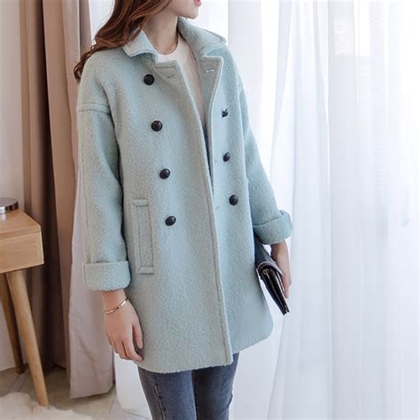 Hot sale women coat winter jacket wool coat 2016 new fashion Korean ...