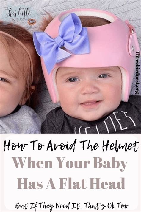 How To Fix Flat Head And Avoid The Helmet This Little Nest New Baby