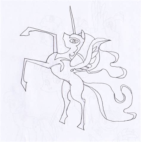 Nightmare knights issue 1 chrysalis appears on a playing card on cover ri and in princess eris casino on page 12. My Little Pony Nightmare Moon Coloring Pages at ...