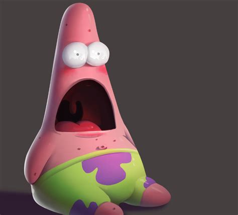 One Face A Day 169365 Patrick Star Sponge Bob By Dylean On Deviantart