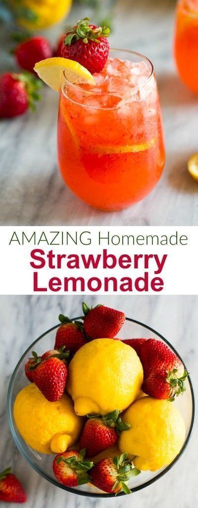 Strawberry Lemonade Recipe Easy Strawberry Lemonade
