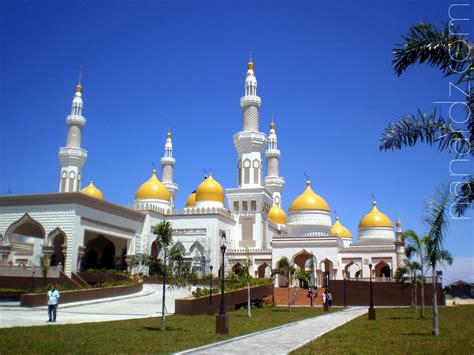 The Grand Mosque Of Cotabato In Mindanao Philippines Moschea