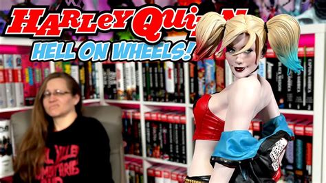 HARLEY QUINN Hell On Wheels Statue Unboxing Review SIDESHOW