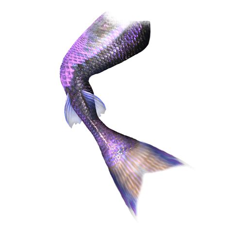 Mermaid Tail Computer File Pretty Purple Mermaid Tail Png Download