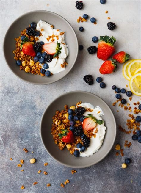 Granola Berry Yogurt Bowl Ibiza Fitness Food