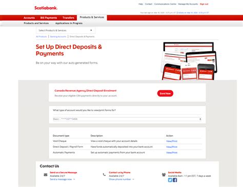 Cra Direct Deposit Cra Direct Deposit Demo