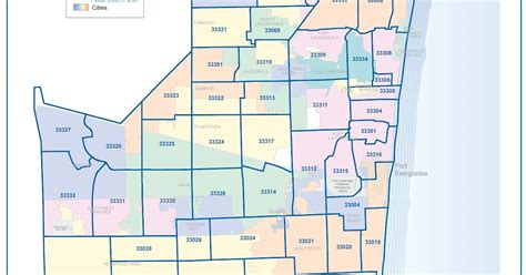 30 Miami Dade Zip Codes Map Maps Database Source