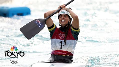 australian jess fox wins inaugural women s canoe slalom gold tokyo olympics nbc sports