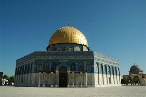 The Famous Golden Rock Of The Dome In Jerusalem Israel Picture The