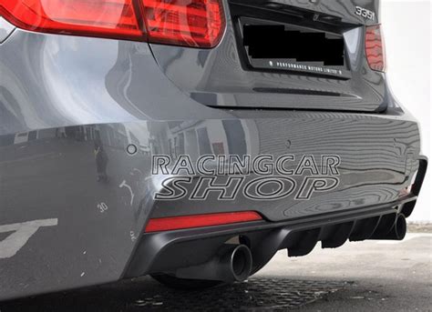 This m sport style rear bumper can be used on any 4 door model 335i, 335xi & 335d for the 2007, 2008. unpainted P Style REAR DIFFUSER for BMW F30 F31 3 series ...