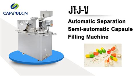 Semi Automatic Pill Capsule Filling Machine For Pharmaceutical Machinery Jtj V Youtube