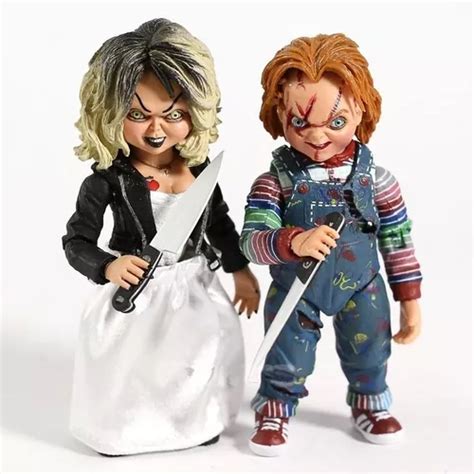 Action Figure Chucky E Tiffany Brinquedo Assassino Parcelamento Sem Juros