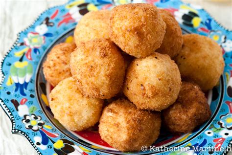 Fried Stuffed Rice Balls Recipe