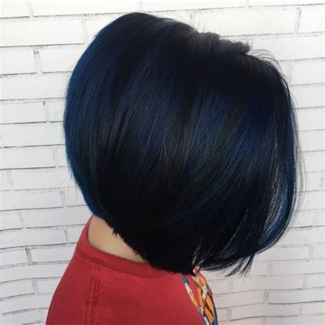 Going blonde from dark black asian hair is. 37 Exquisite Blue Black Hair: 2018's Most Popular Ideas