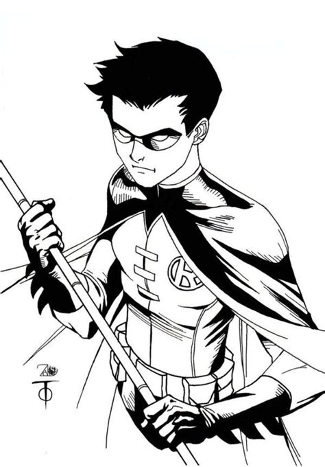 The real name of batman is bruce wayne. Cool robin coloring pages. Who doesn't know Batman? Maybe ...