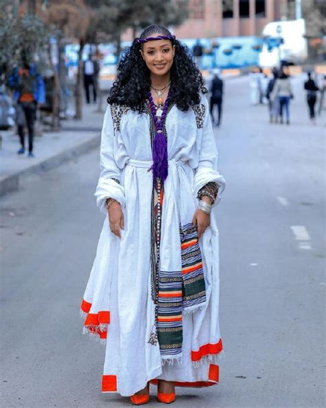 Ethiopianeritrean Traditional Dresshabesha Kemis Sitesunimiit