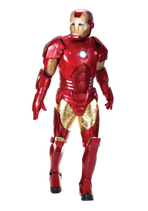 Stark industries is massive, and not only does it feature iron man; Authentic Men's Iron Man Costume