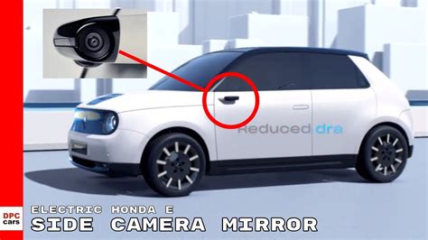Electric Honda E Side Camera Mirror System Youtube
