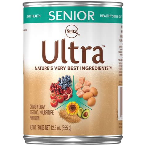 Nutro Ultra Senior Chunks In Gravy Canned Dog Food Petco