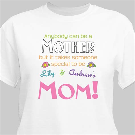 Personalized Mom T Shirt Mothers Day Ts Tsforyounow