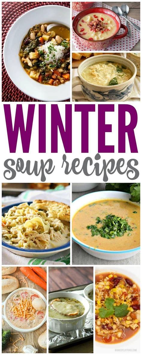 Winter Soup Recipes! Our favorite cold-weather meal ideas ...