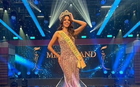 Miss Grand Peru 2023 Is Luciana Fuster