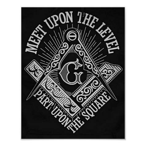 A Black T Shirt With The Words Meet Upon The Level And Pray On The