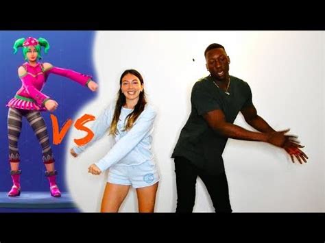 Fortnite dances in real life that are 100% in sync! FORTNITE DANCE CHALLENGE IN REAL LIFE!! (All New Dances ...