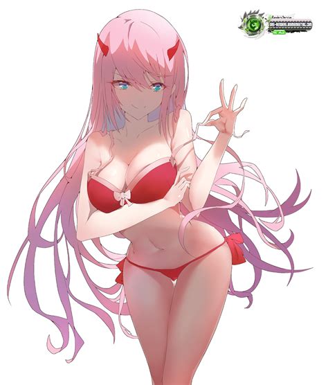 Darling In The Franxxzero Two Beautifullsexy Red Bikini