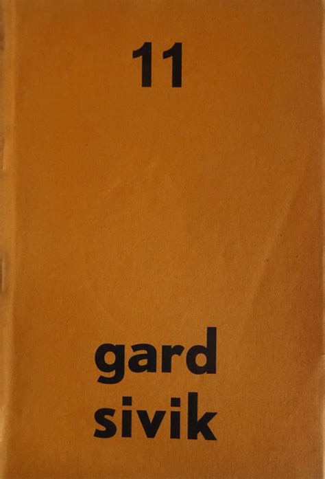 Gard Sivik Nr 11 Igpoëzieb