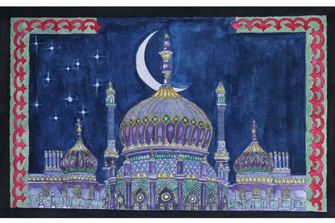 Blue Mosque Painting On Canvas By Arsalaan A Husain