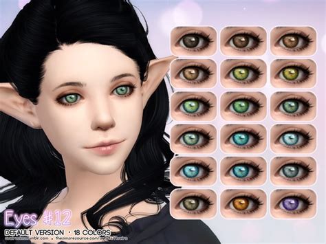 The Sims Resource Eyes 12 By Aveira • Sims 4 Downloads