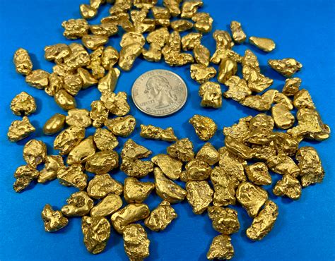 Alaskan Bc Natural Gold Nugget 31100 Gram Lot Of 2 To 5 Gram Nuggets